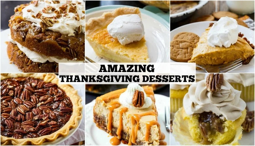 Thanksgiving Dessert Recipes