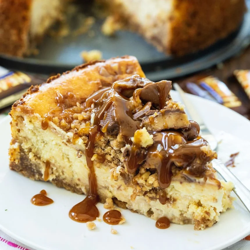 English Toffee Cheesecake