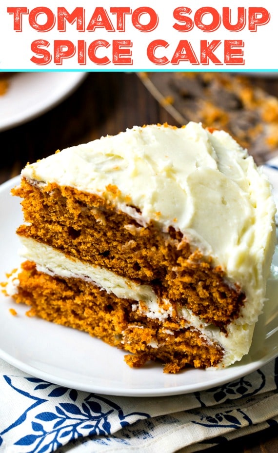 Tomato Soup Spice Cake