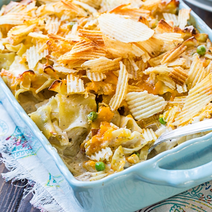 From Scratch Tuna Noodle Casserole
