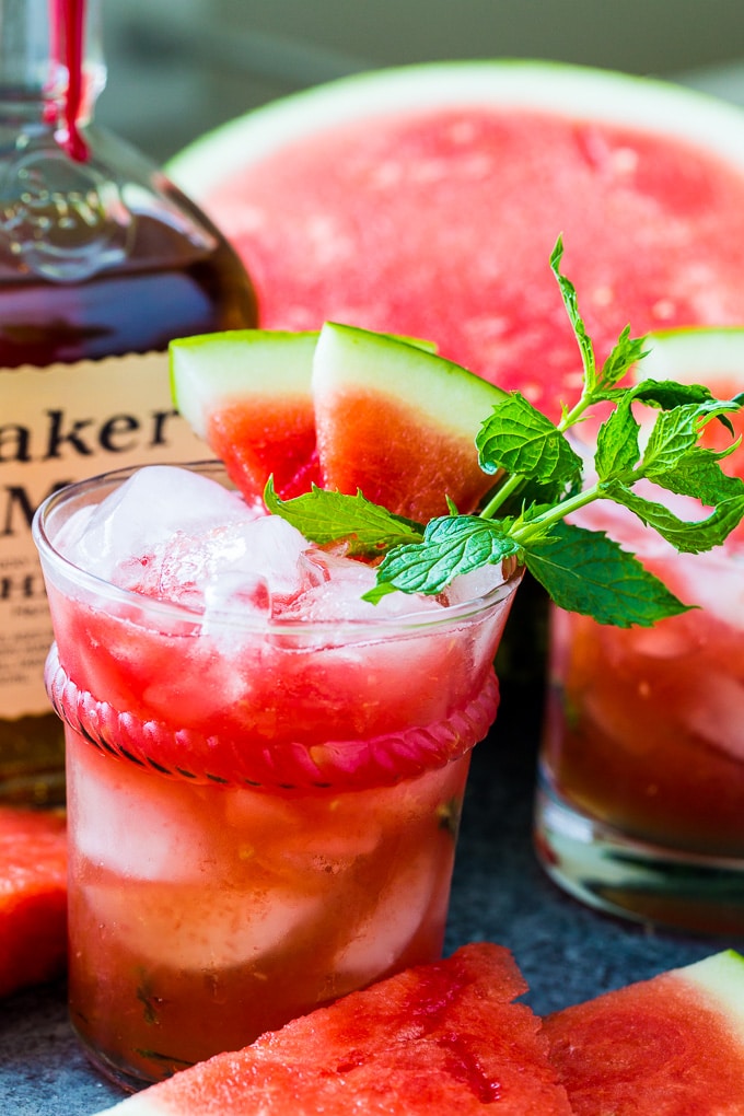 Watermelon Mint Julep