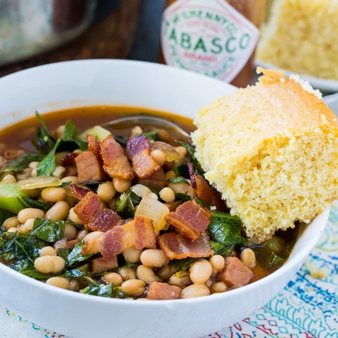 White Bean and Collard Soup