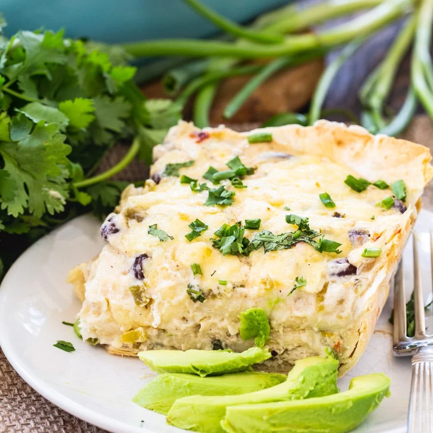 White Chicken Enchilada Casserole