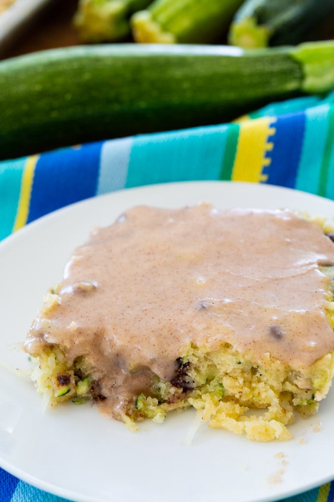Zucchini Bars with Pecans and Coconut