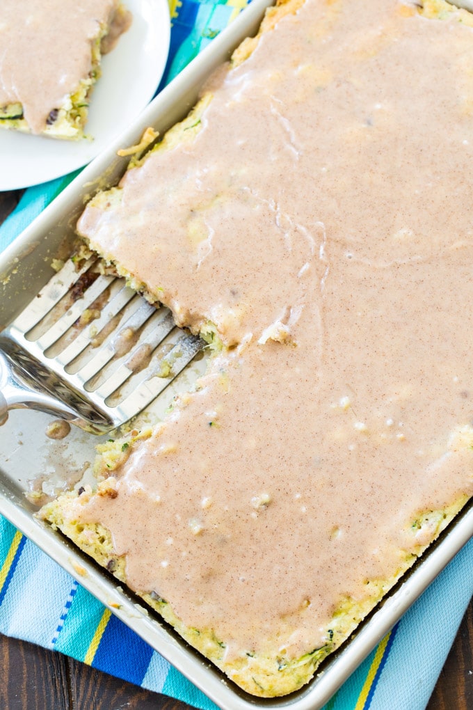 Zucchini Bars with Pecans and Coconut