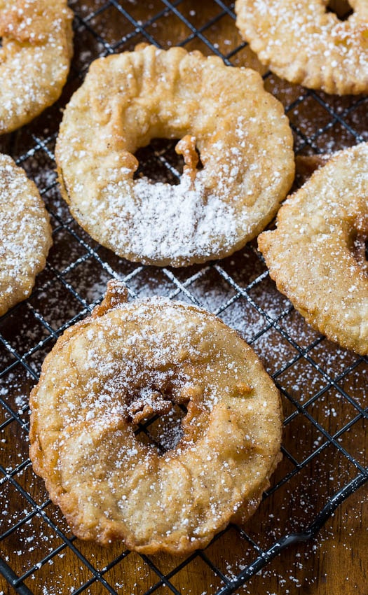 Beer-Battered Apple Rings