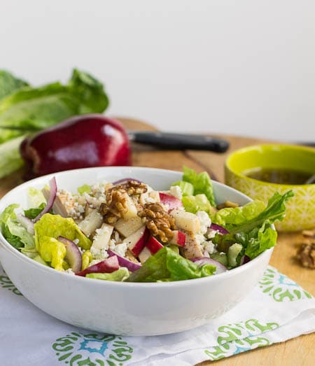 Apple Walnut Chicken Salad- Applebee's Copycat