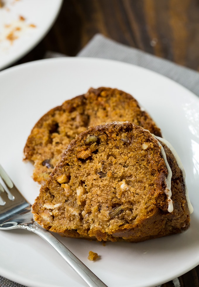 VCinnamon Caramel Applesauce Coffee Cake