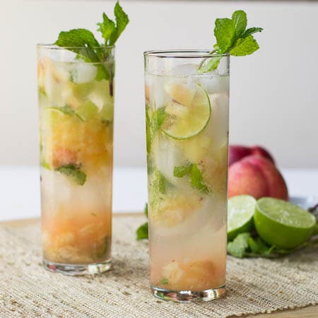 Nectarine Mojitos