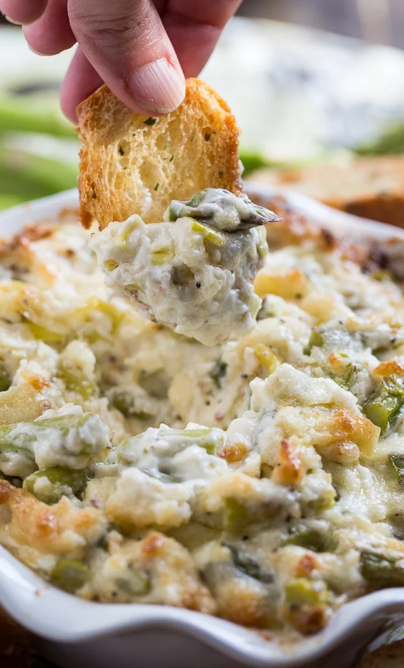 Asparagus and Leek Dip