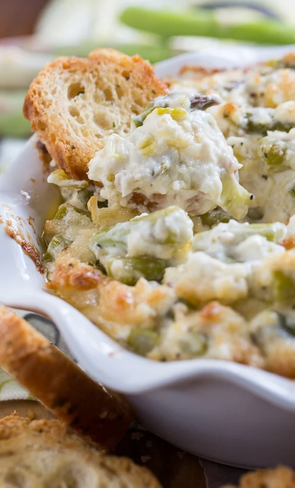 Asparagus and Leek Dip