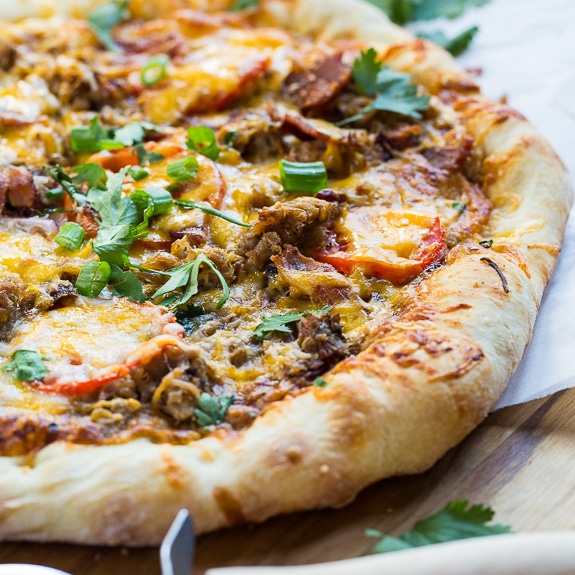 Southern BBQ Pizza with Pulled Pork