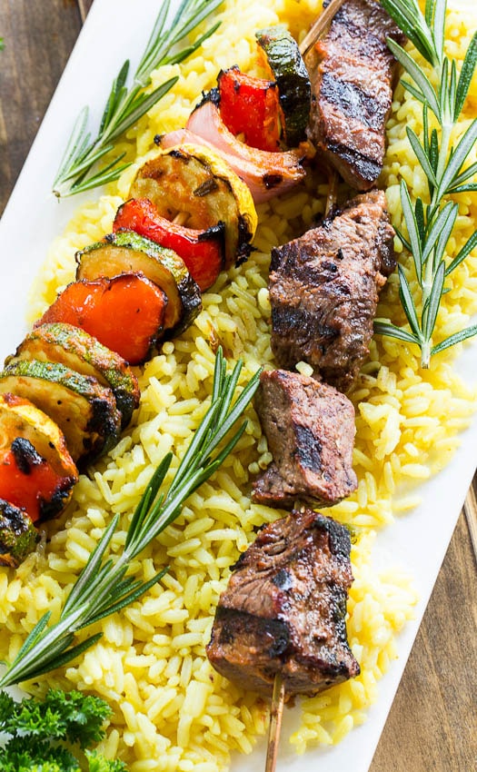 Grilled Beef Kabobs