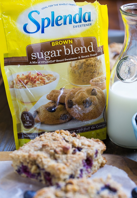 Lightened-Up Blueberry Coffee Cake #SweetSwaps #SplendaSweeties #ad
