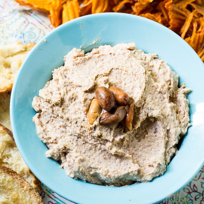 Spicy Boiled Peanut Hummus