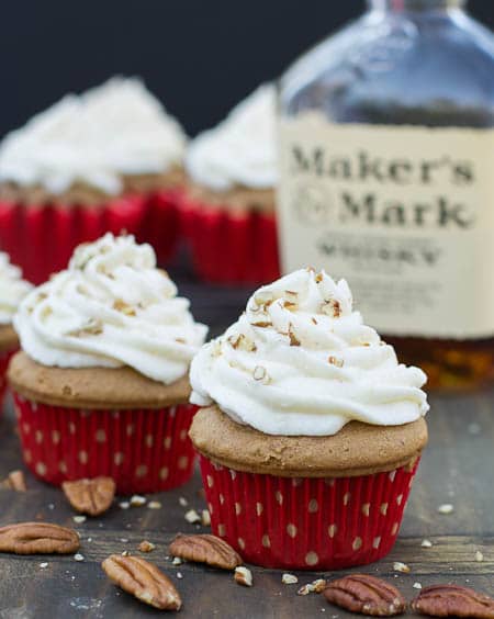 Bourbon Spice Cupcakes
