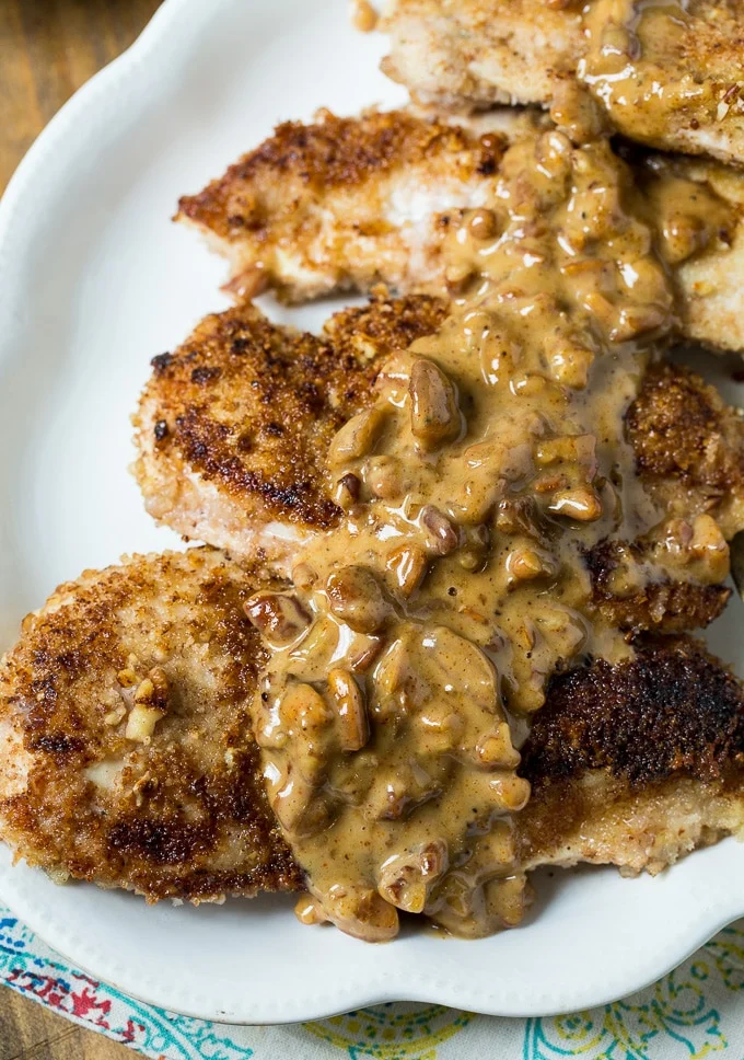 Bourbon Pecan Chicken recipe
