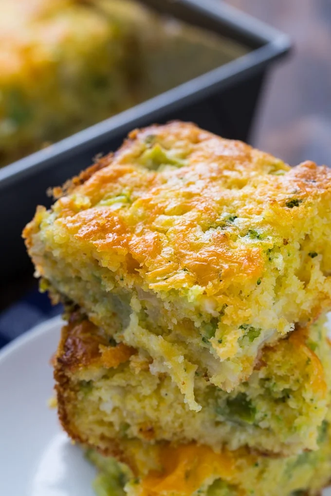 Cheesy Broccoli Cornbread