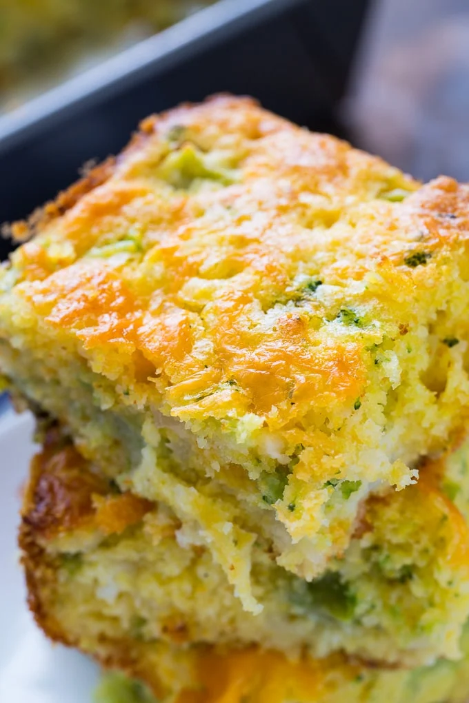 Cheesy Broccoli Cornbread