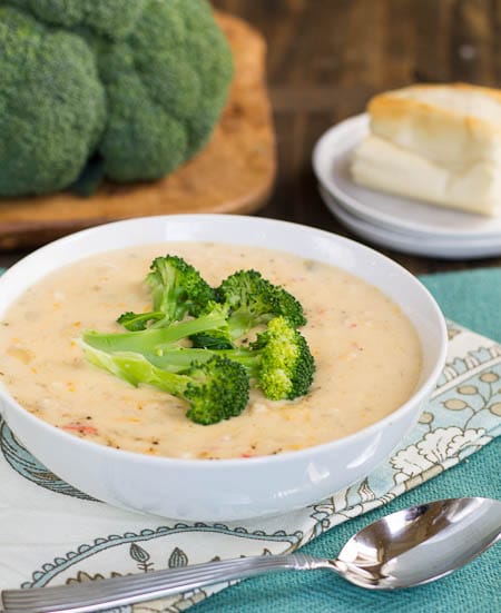 Queso-Broccoli Potato Soup
