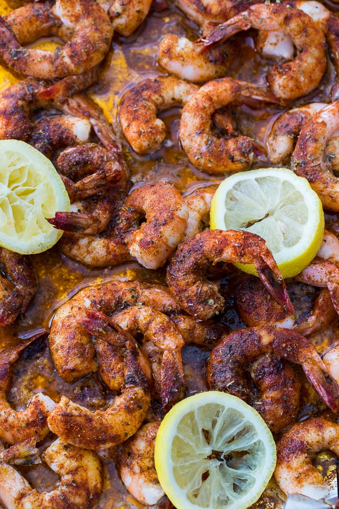 Buttery Broiled Shrimp recipe