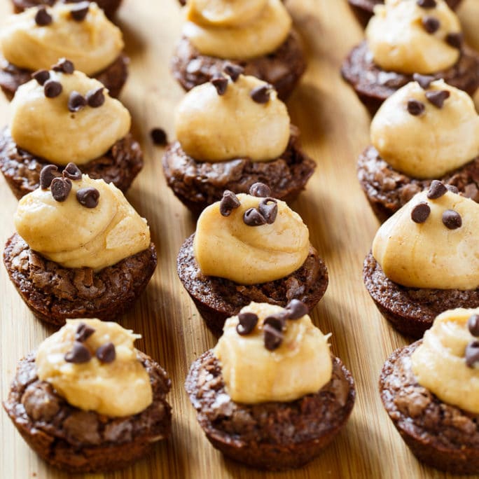 Peanut Butter Brownie Cups