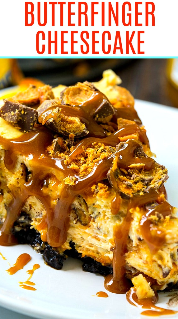 Butterfinger Cheesecake