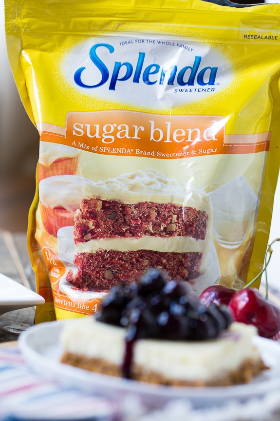 Lightened-Up Cheesecake Bars with fruit toppings #SweetSwaps #SplendaSweeties