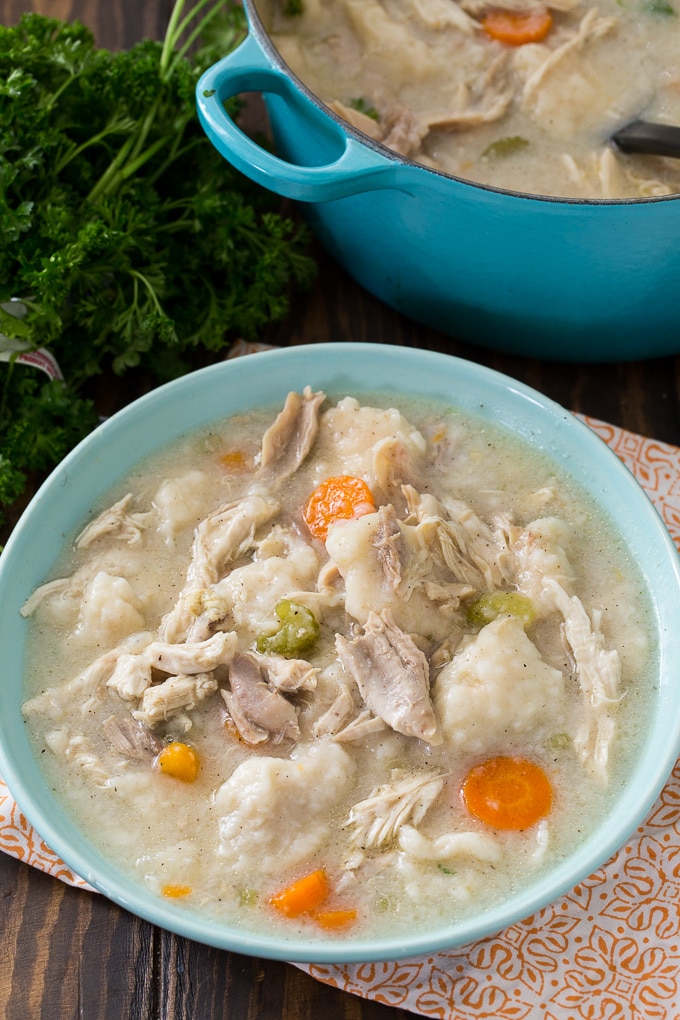 Old-Fashioned Chicken and Dumplings recipe