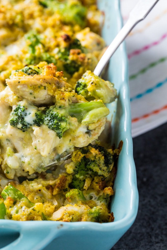 Cheesy Chicken and Broccoli Casserole