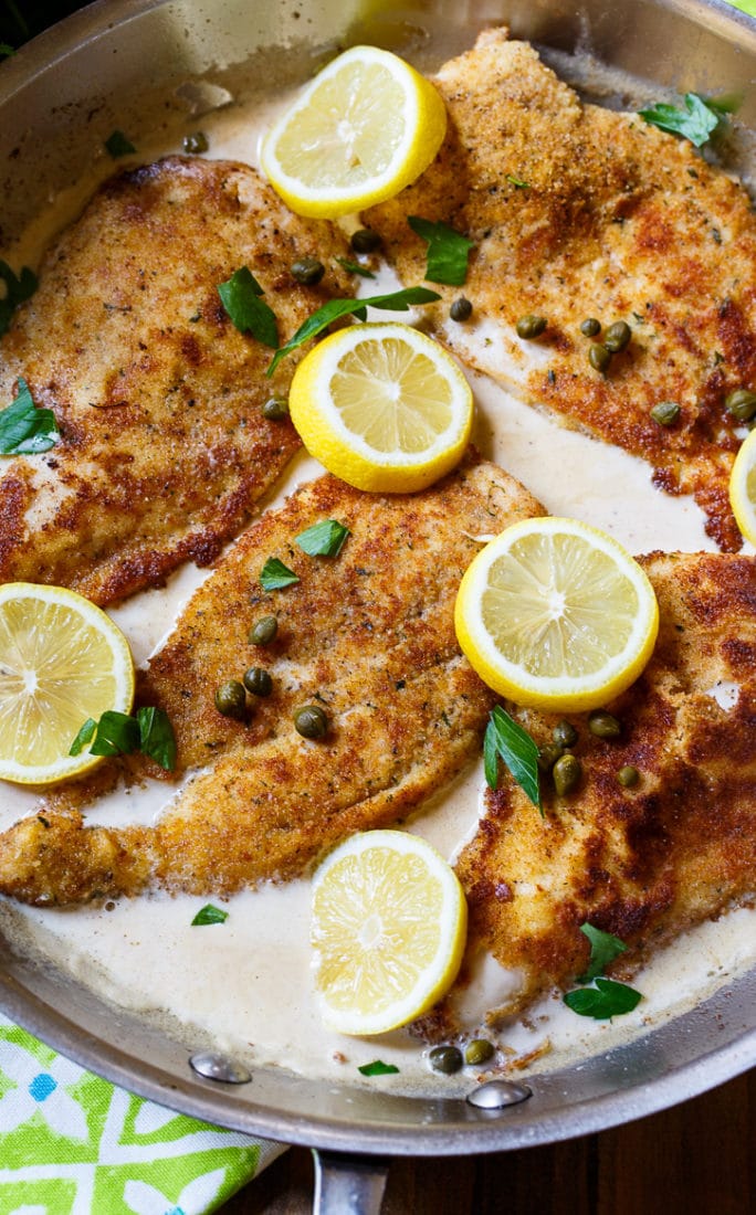 Creamy Chicken Piccata