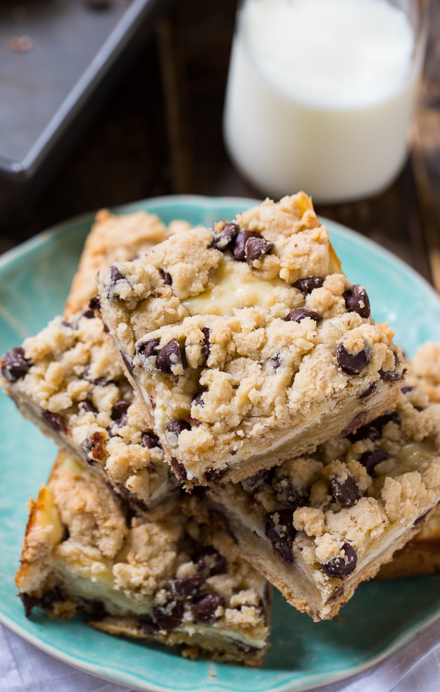 Tricia Yearwood's Chocolate Chip Cheesecake Bars