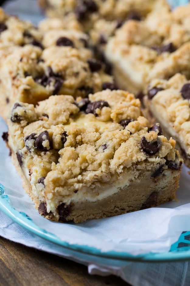 Tricia Yearwood's Chocolate Chip Cheesecake Bars