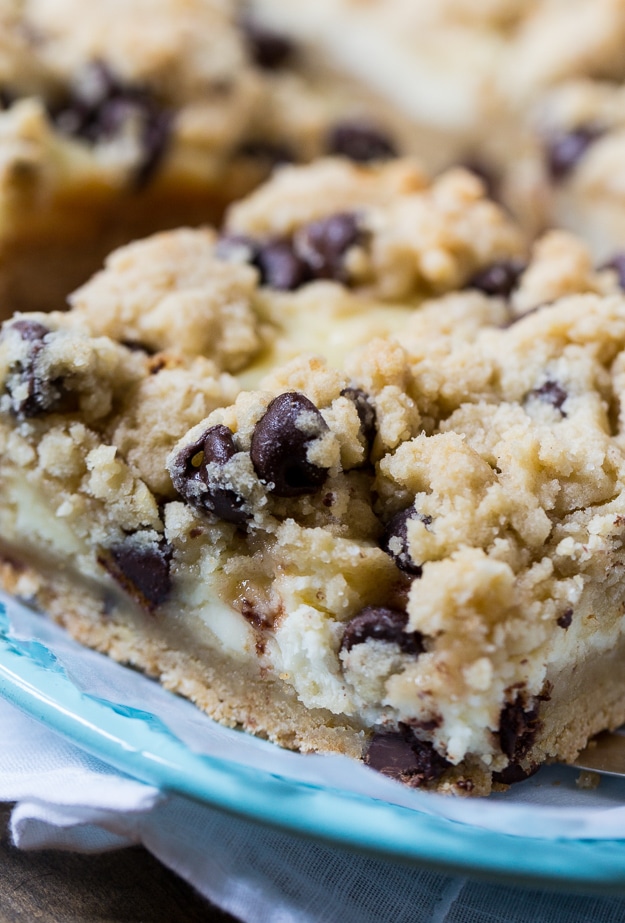 Tricia Yearwood's Chocolate Chip Cheesecake Bars