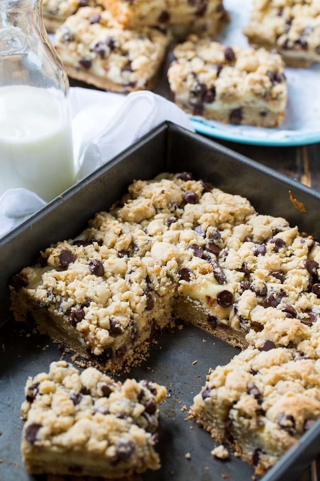 Tricia Yearwood's Chocolate Chip Cheesecake Bars