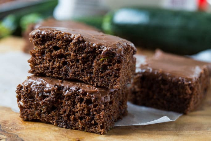 Chocolate Zucchini Sheet Cake And White Lily's New Premium Flours