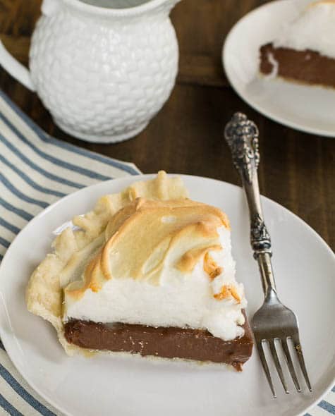 Old-Fashioned Chocolate Meringue Pie
