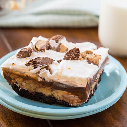 Chocolate Peanut Butter Layer Dessert