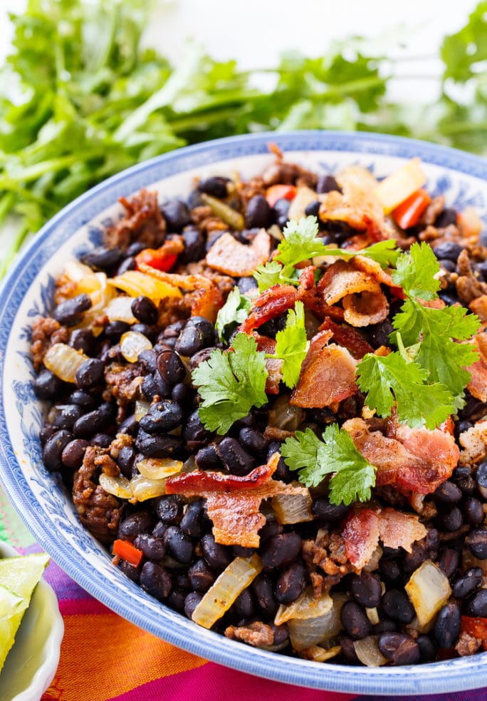 Chorizo Black Beans