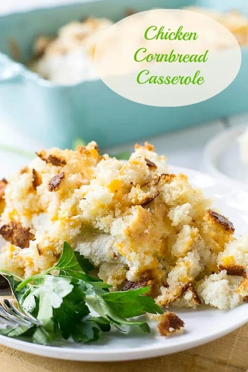 Chicken Cornbread Casserole