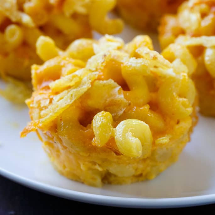 Johnsonville Corn Dogs and Mac and Cheese Muffins