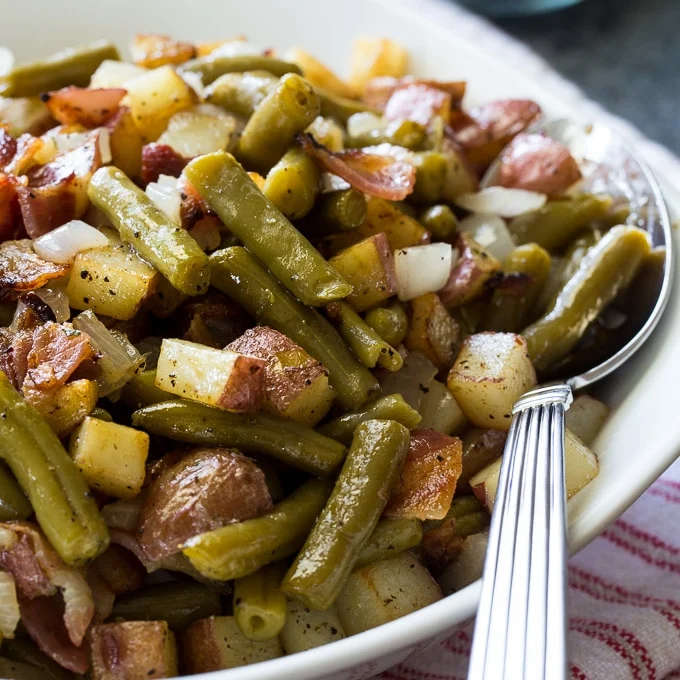 Country Ranch Green Beans and Potatoes