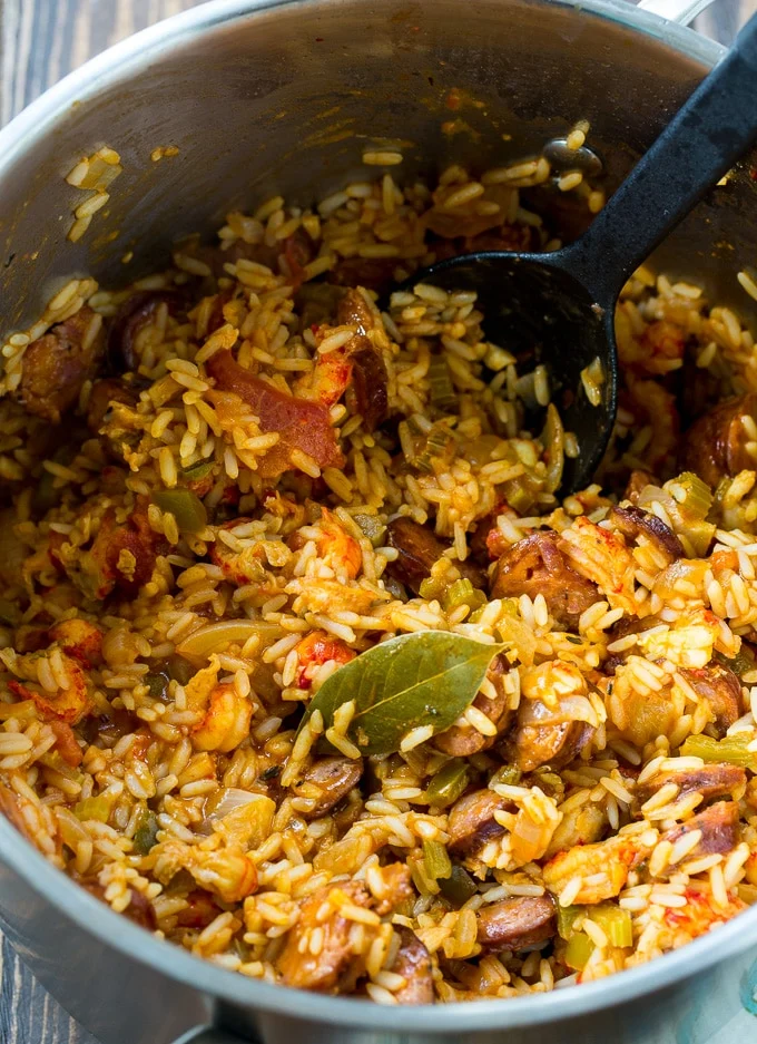Crawfish Jambalaya