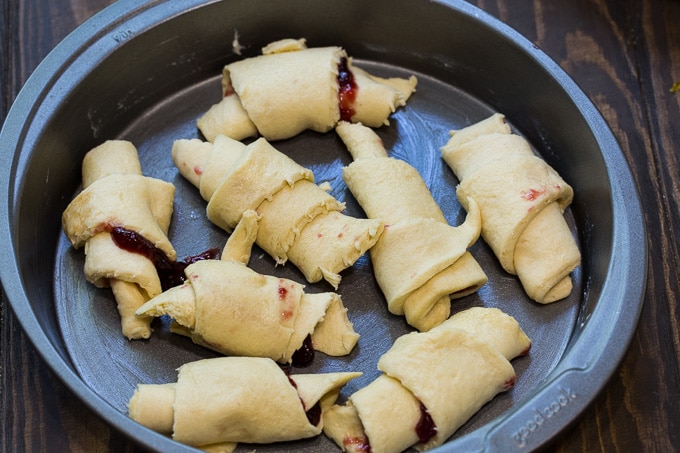Crescent Roll Coffee Cake