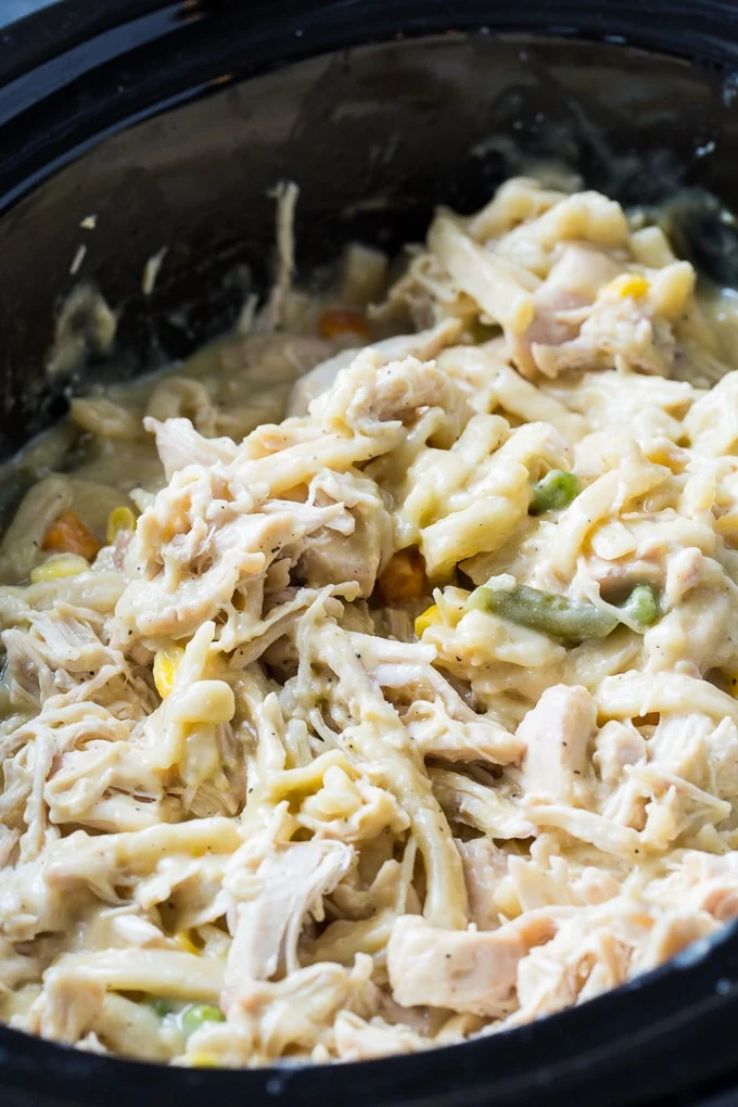 Crock Pot Chicken and Noodles