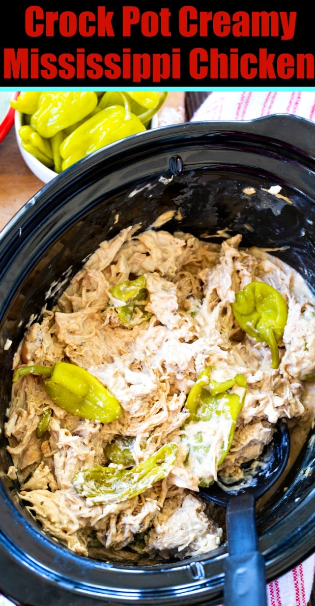 Crock Pot Creamy Mississippi Chicken