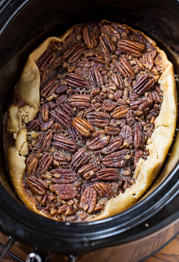 Crock Pot Pecan Pie