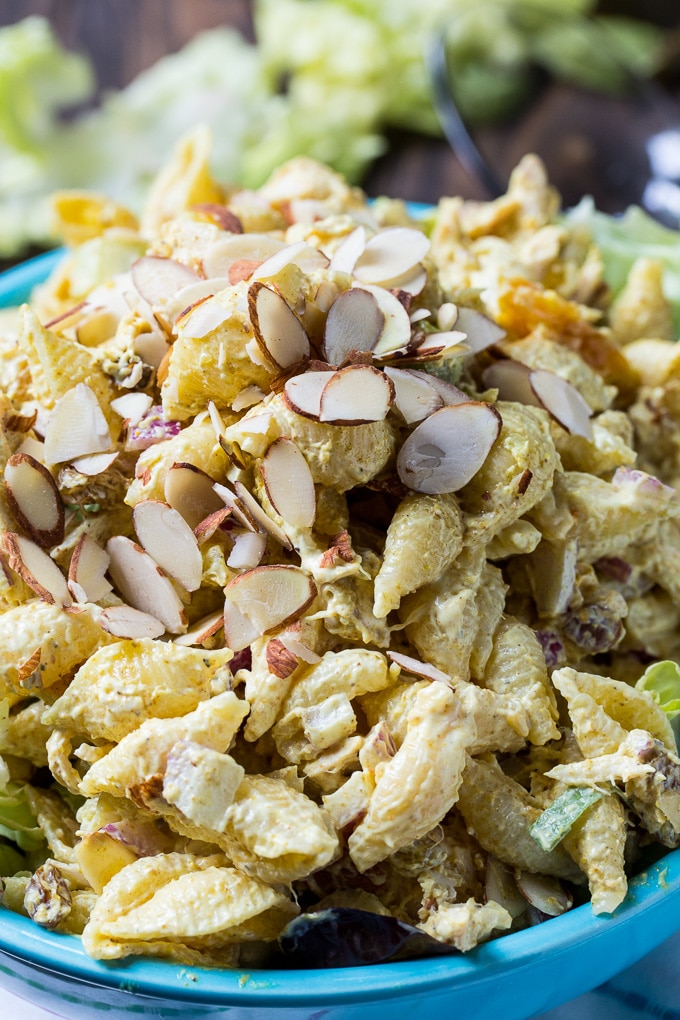 Curry Chicken Pasta Salad