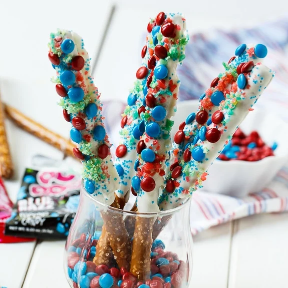 Firecracker Pretzel Rods