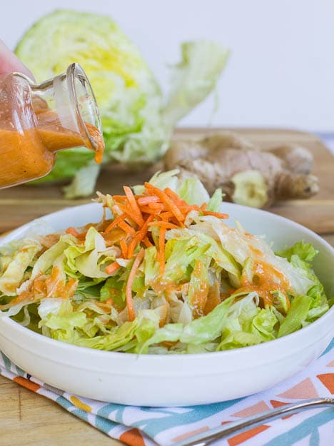 Ginger Salad Dressing just like your favorite Japanese Steakhouse